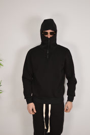 Tuta mezza zip balaclava