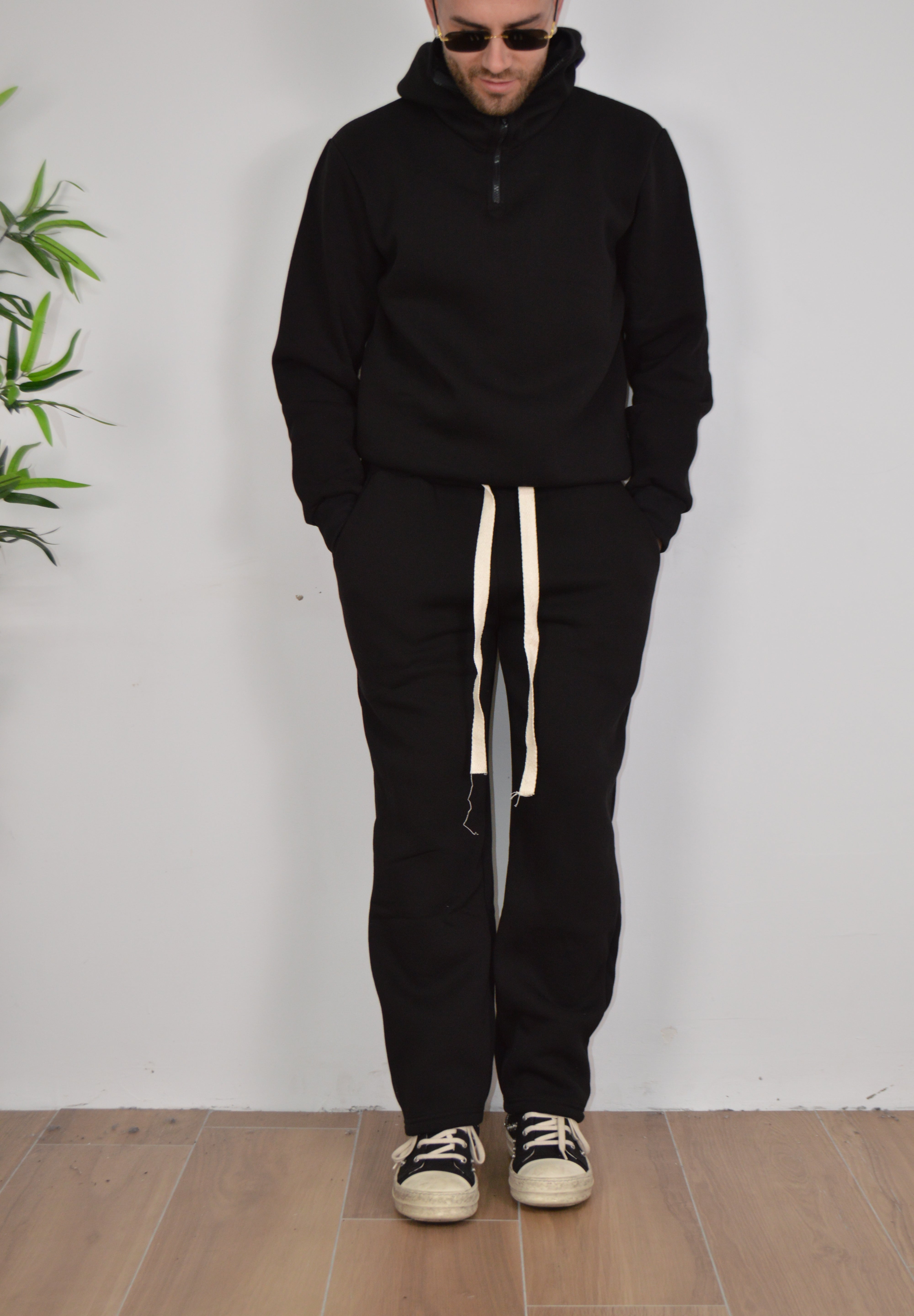 Tuta mezza zip balaclava