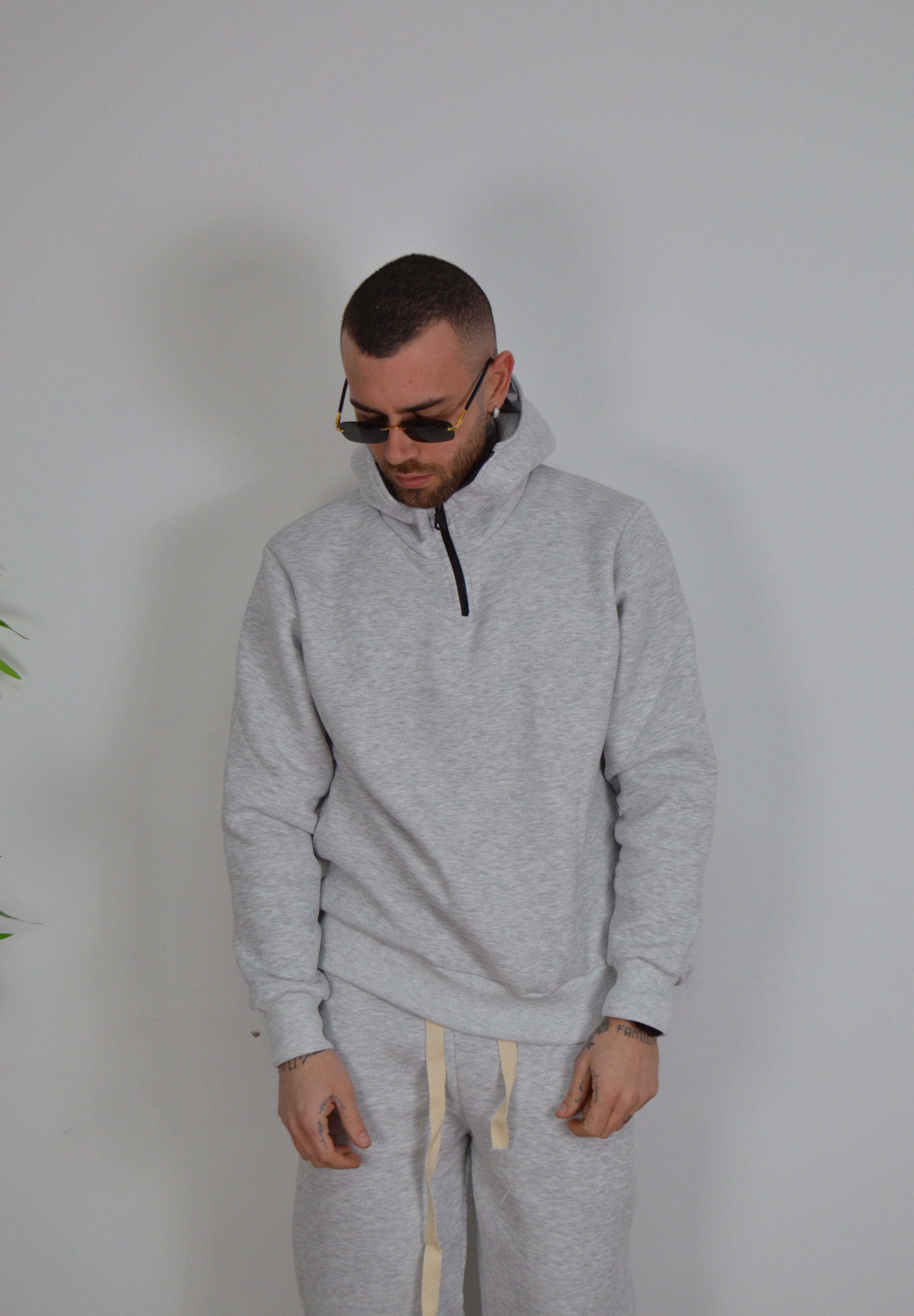 Tuta mezza zip balaclava