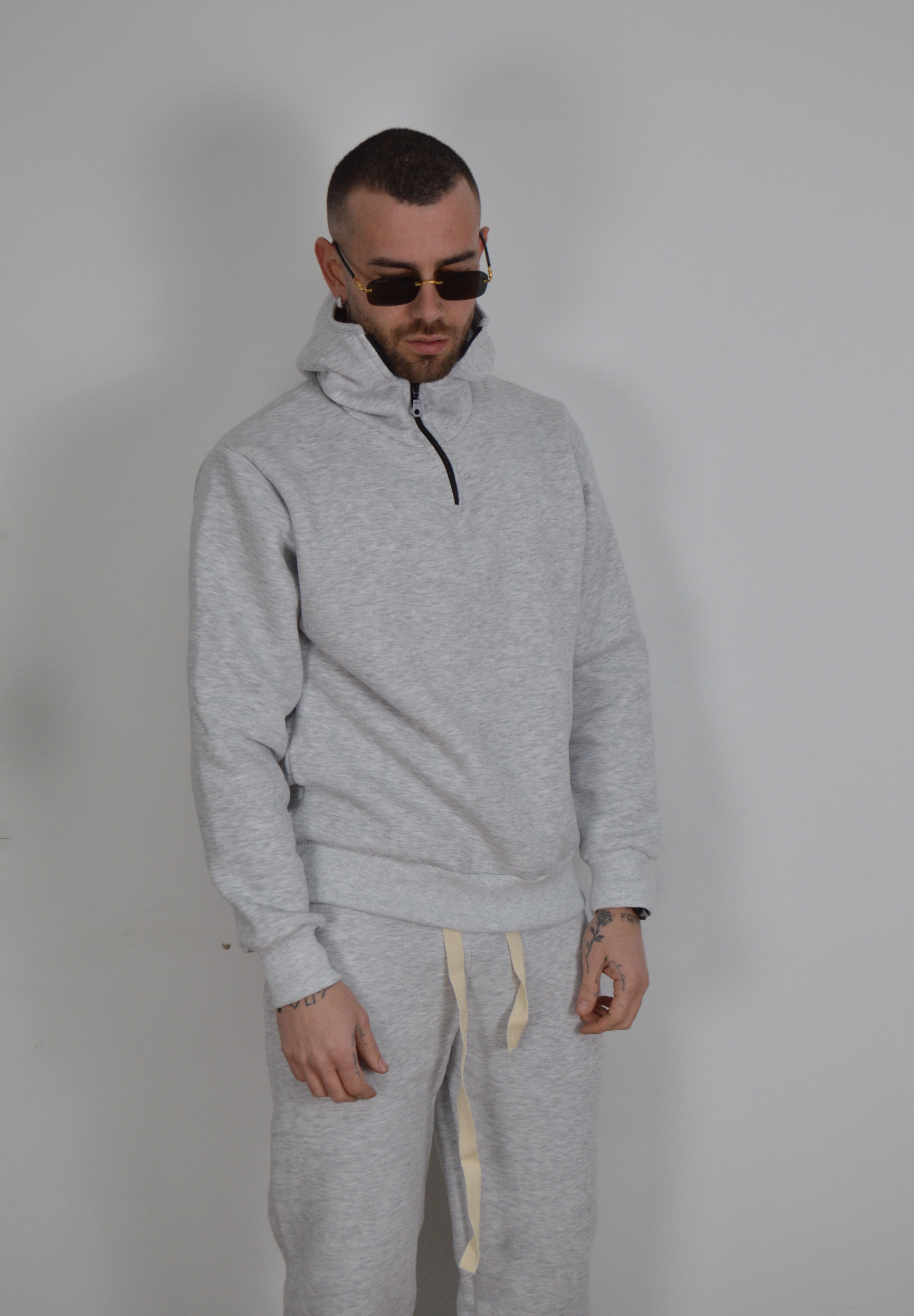Tuta mezza zip balaclava
