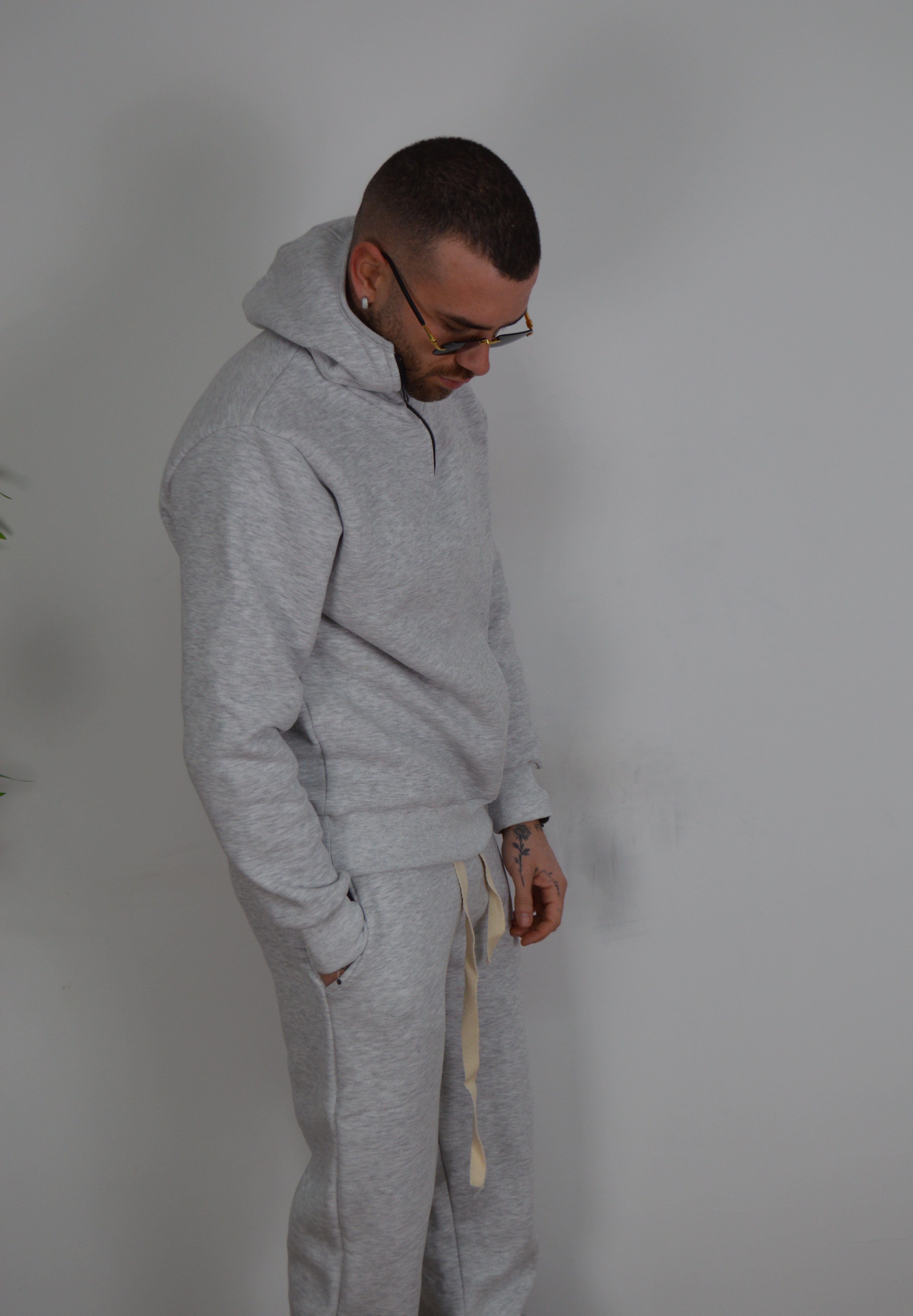 Tuta mezza zip balaclava