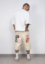 Bermuda Denim Koi beige