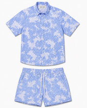 Coordinato mare Fantasia azzurro cielo Back Label