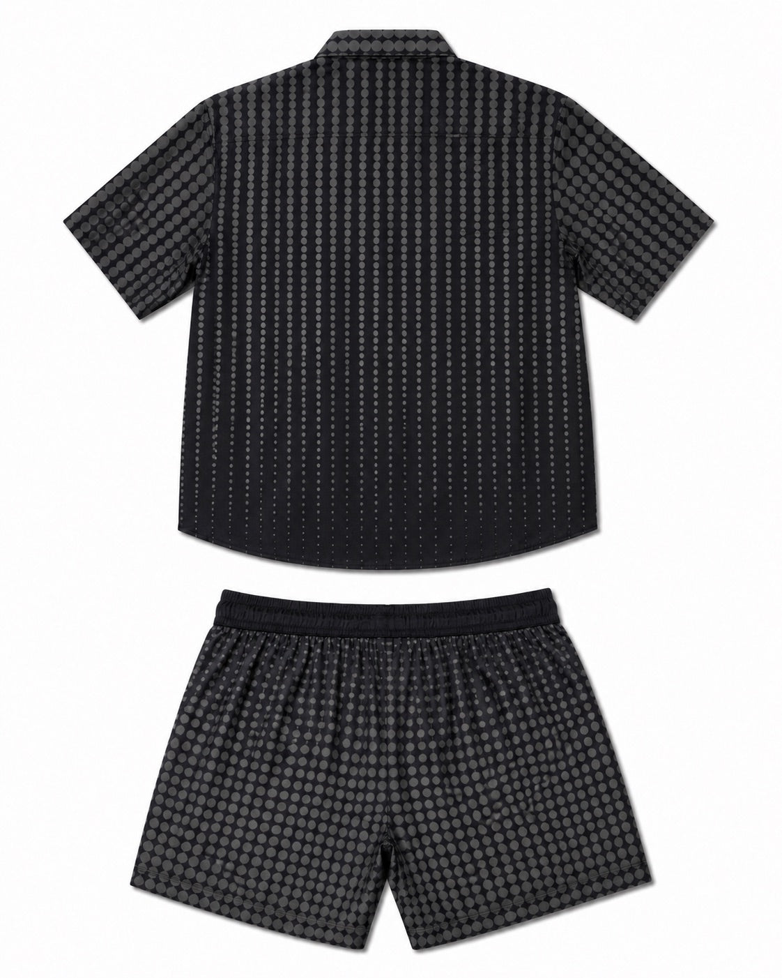 Coordinato poins degrade nero island coco