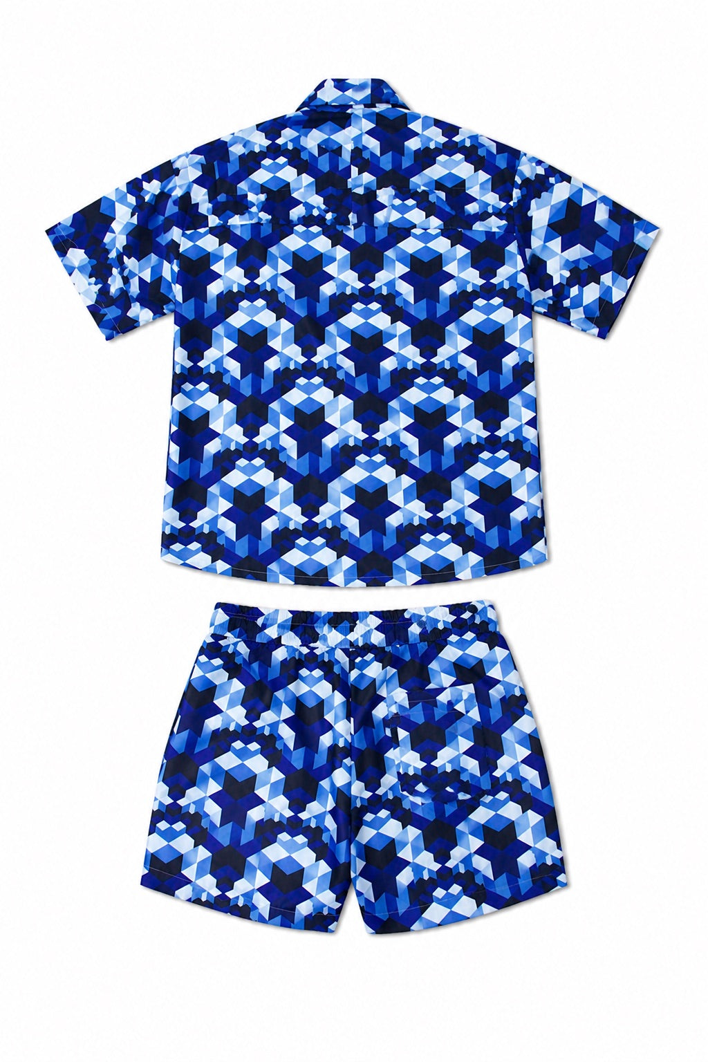 Coordinato mare Geometrico Blu PSALM
