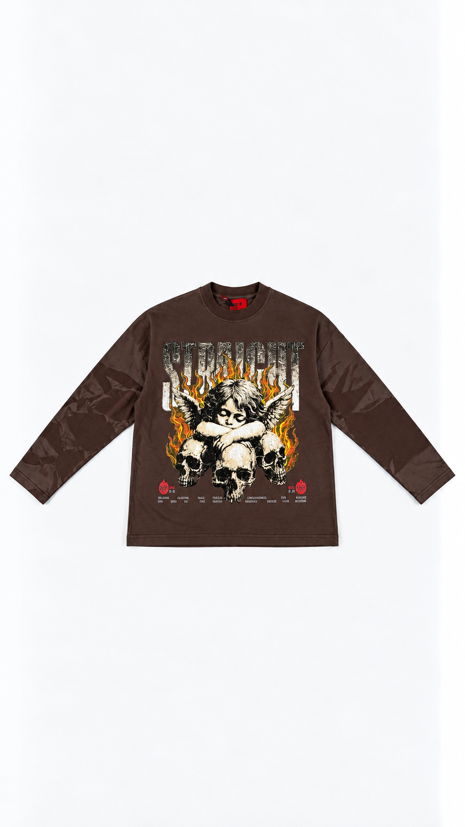 Long Sleeve Angels Flames Junior