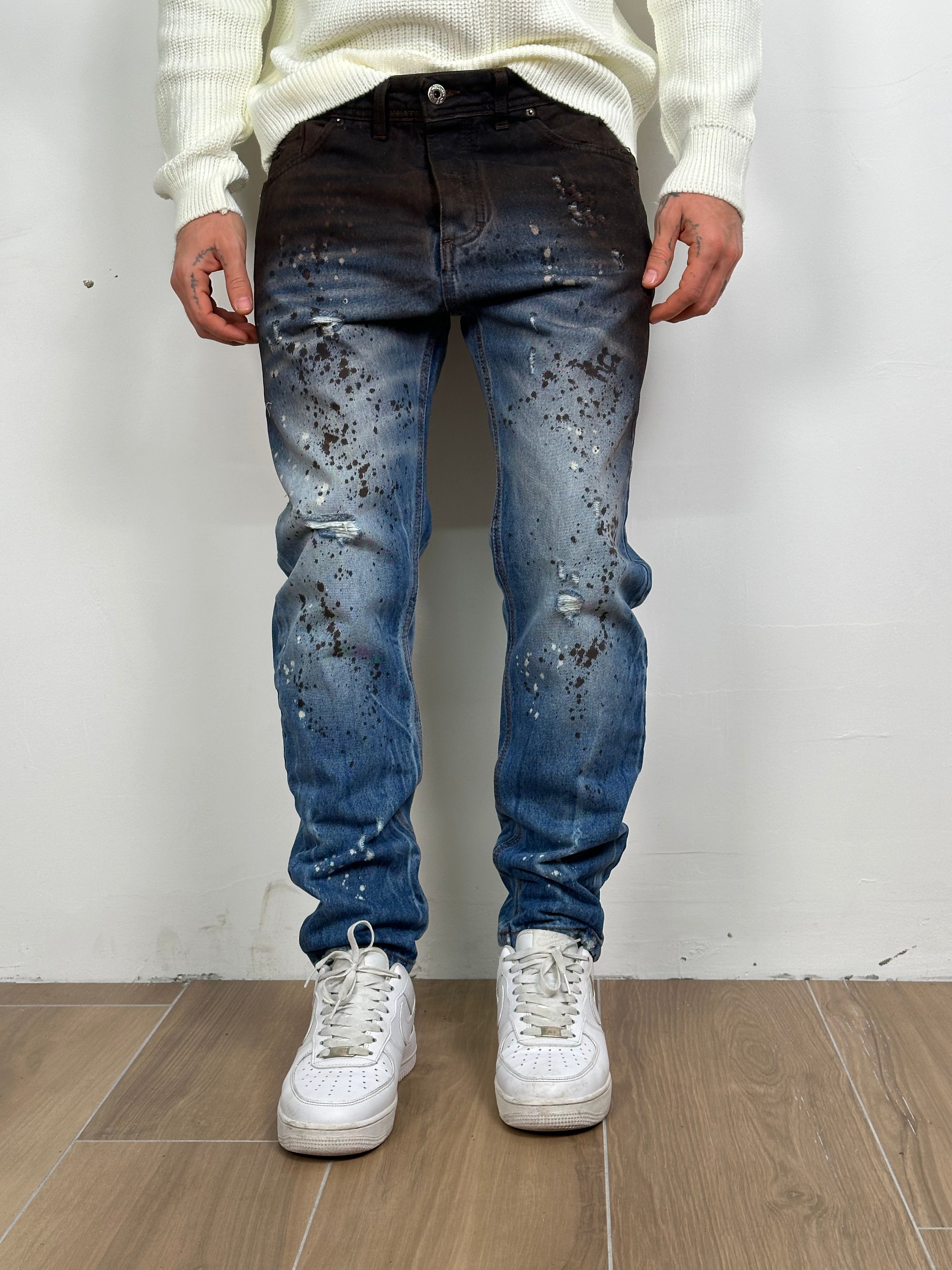 Denim degradè