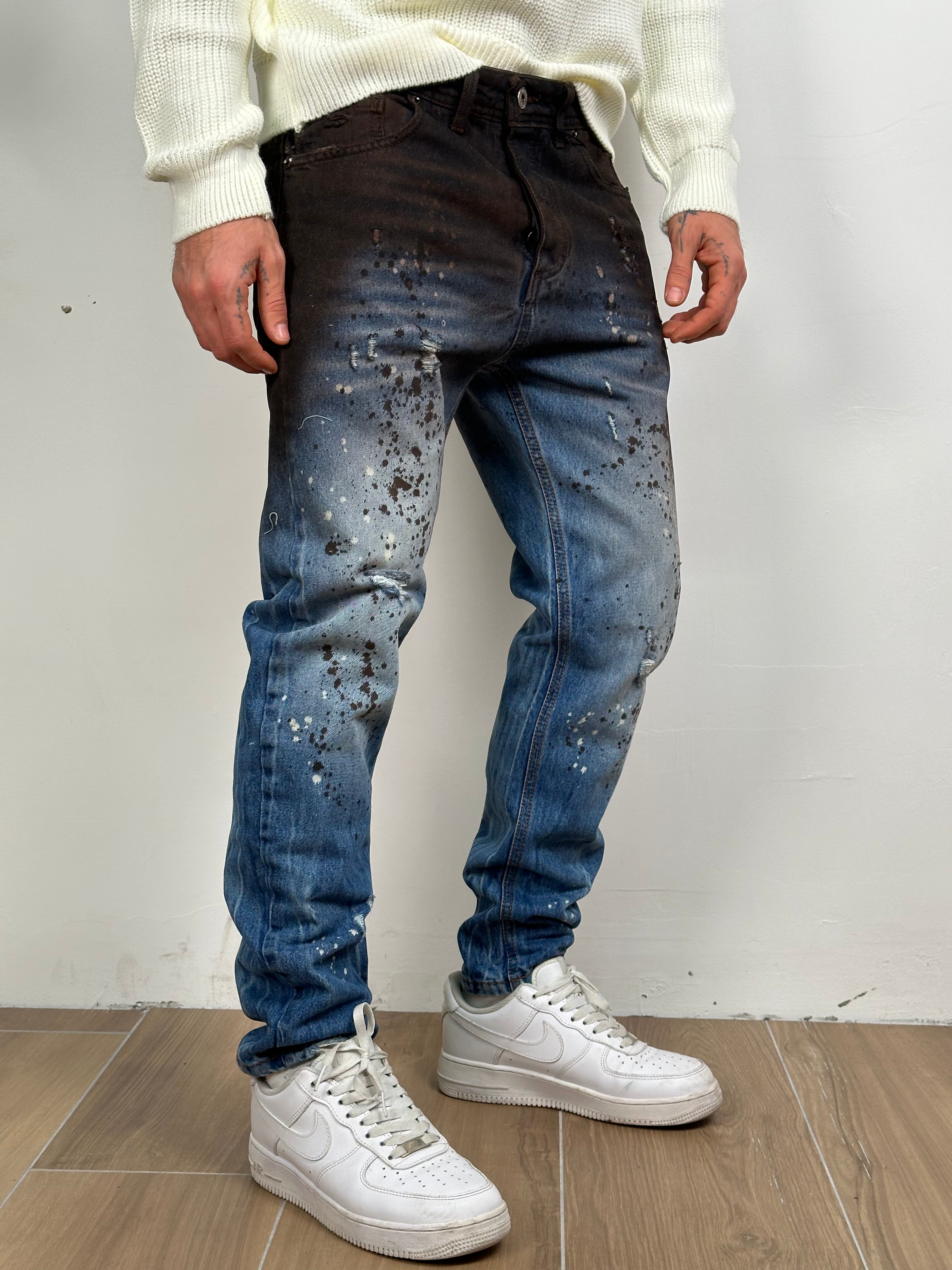 Denim degradè