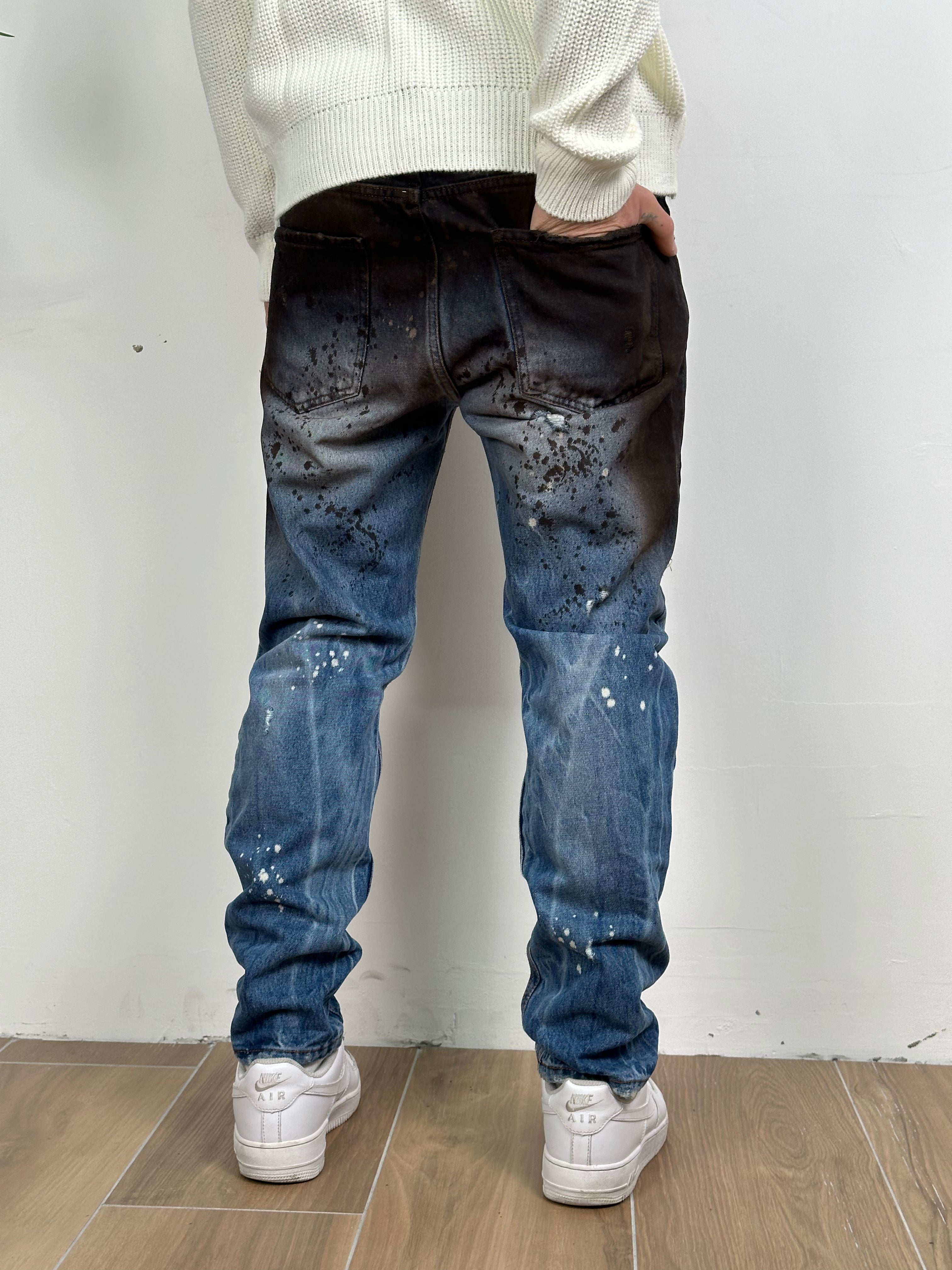 Denim degradè
