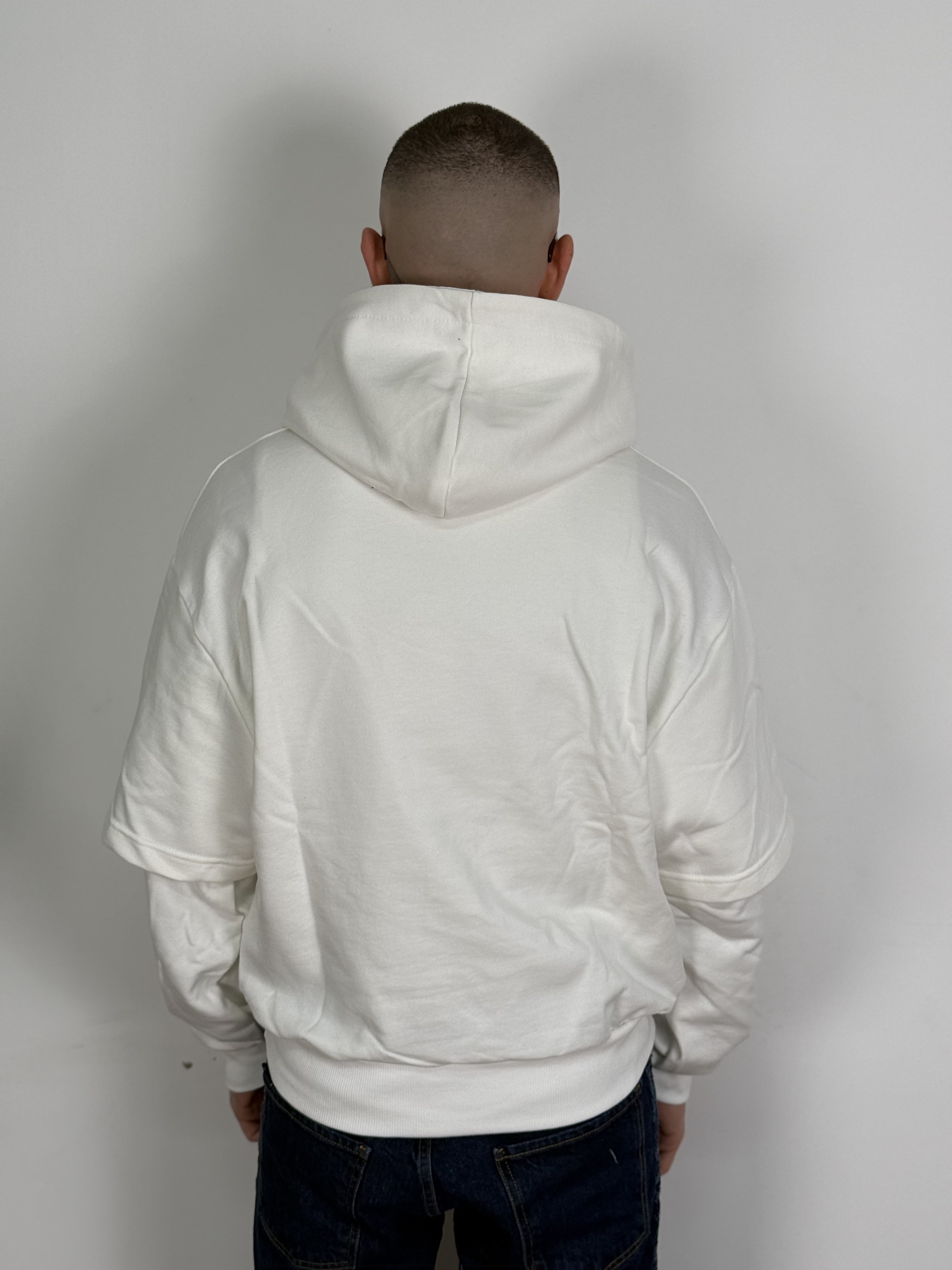Felpa boxy double