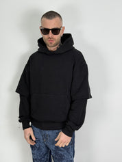 Felpa boxy double
