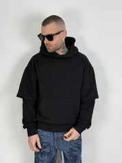 Felpa boxy double