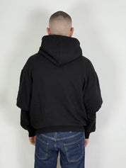 Felpa boxy double
