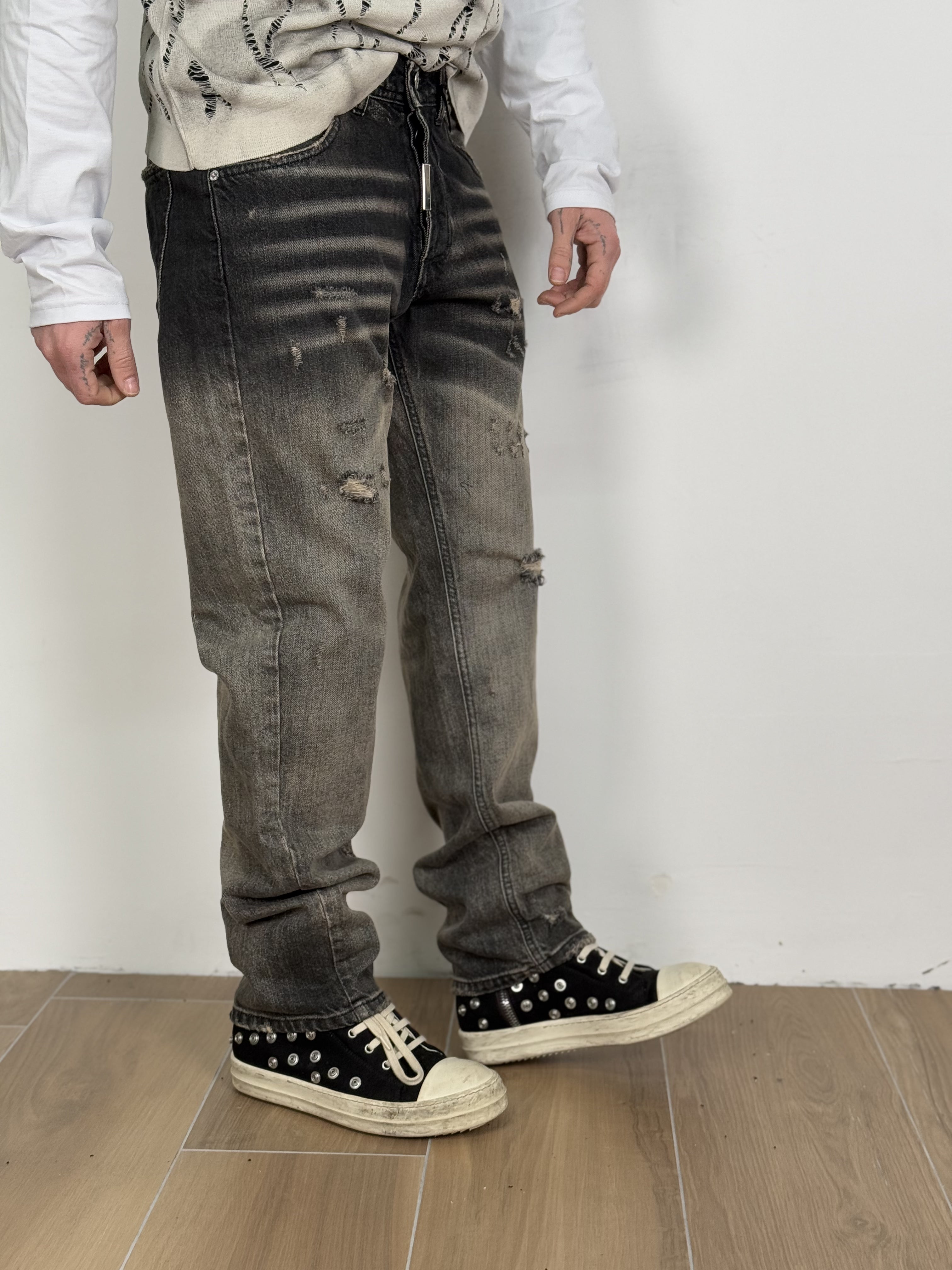 Baggy panama black