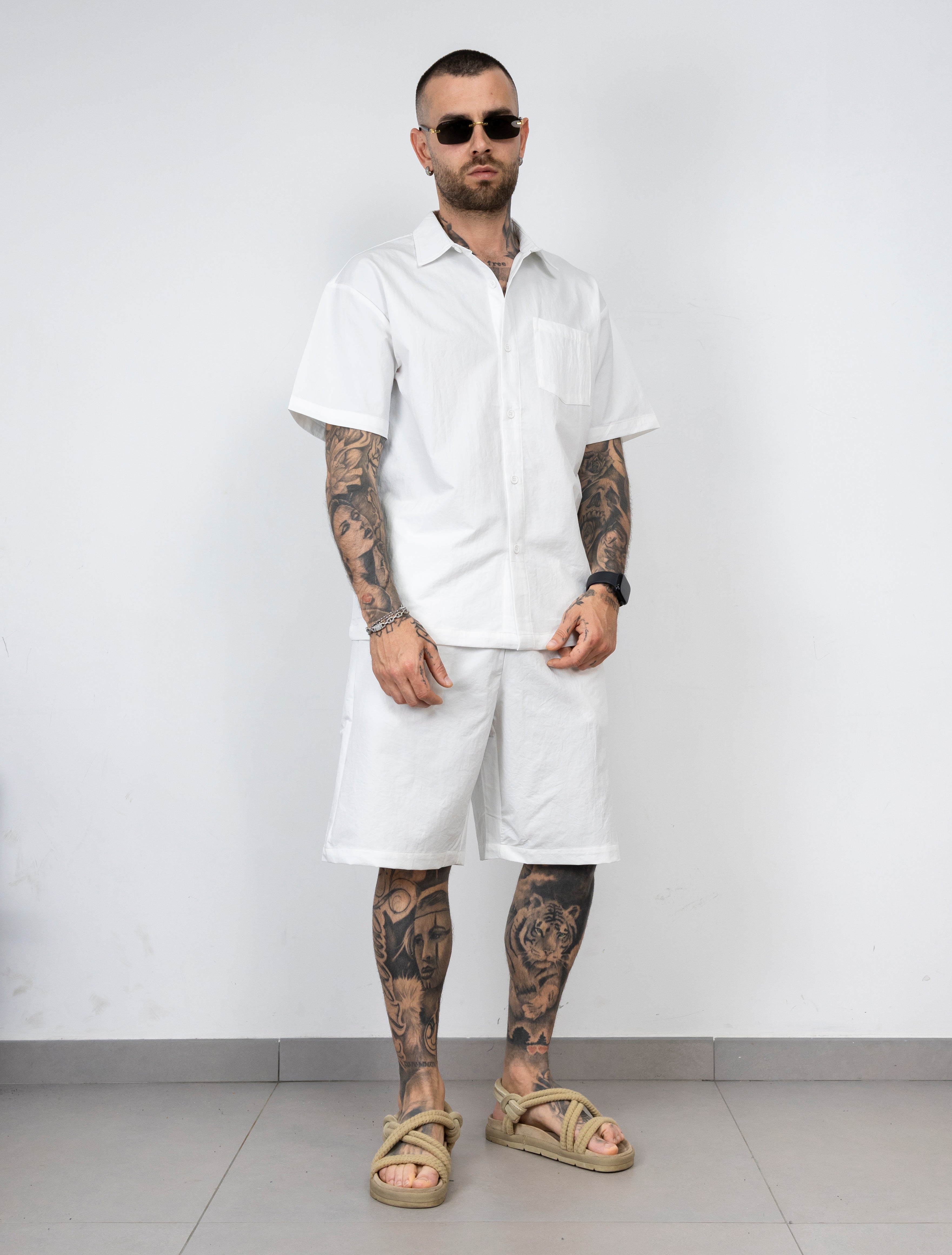 Coordinato fast camicia e bermuda