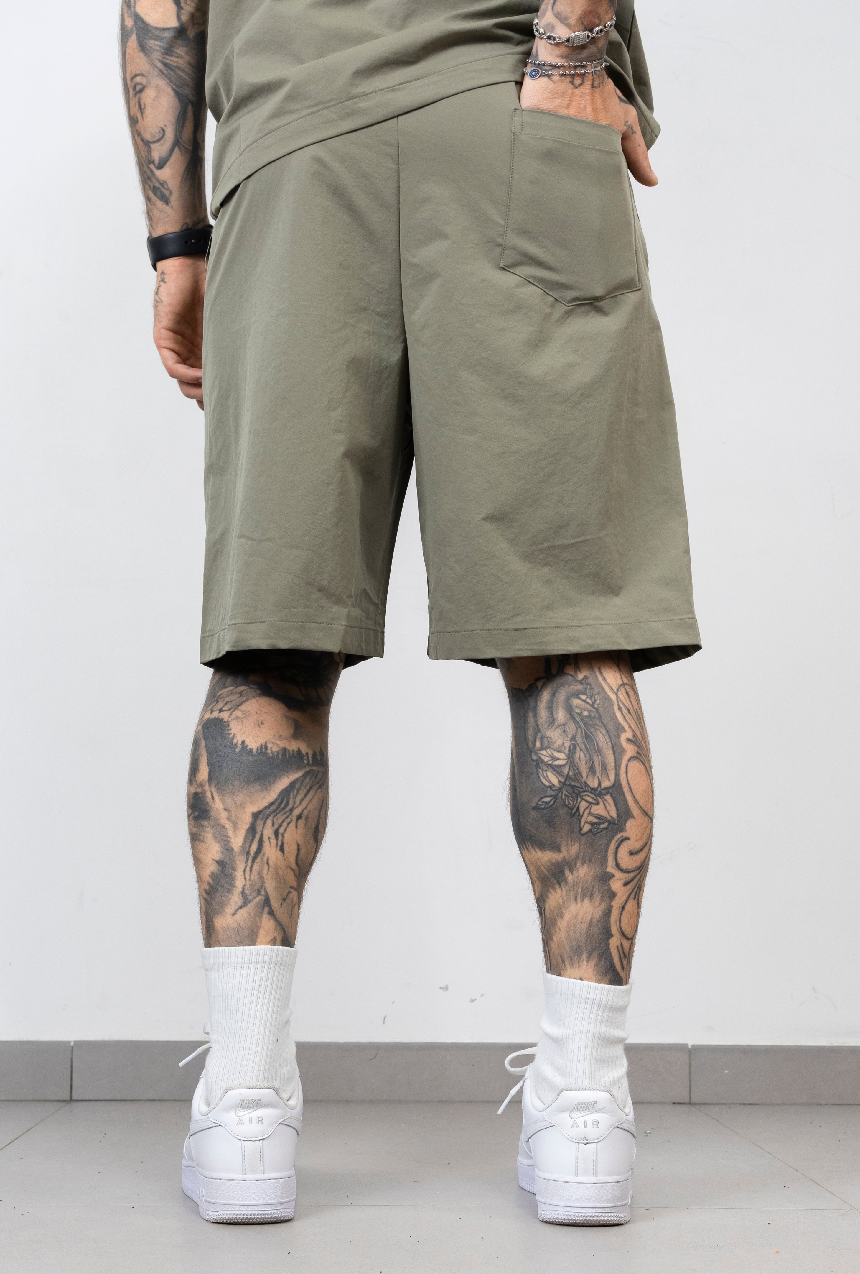 Coordinato fast camicia e bermuda