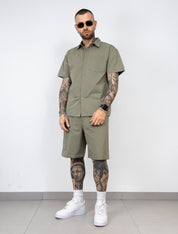 Coordinato fast camicia e bermuda