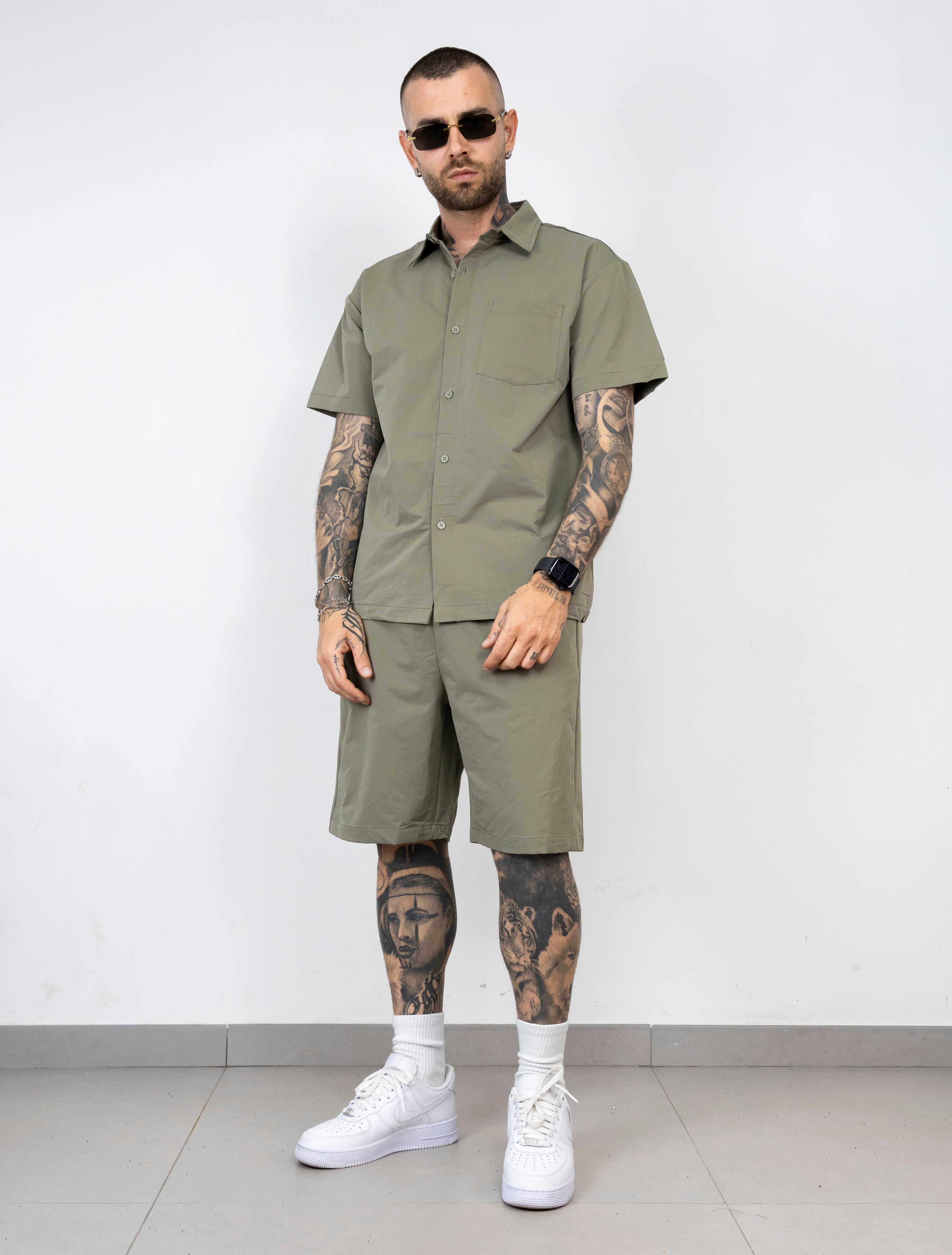 Coordinato fast camicia e bermuda