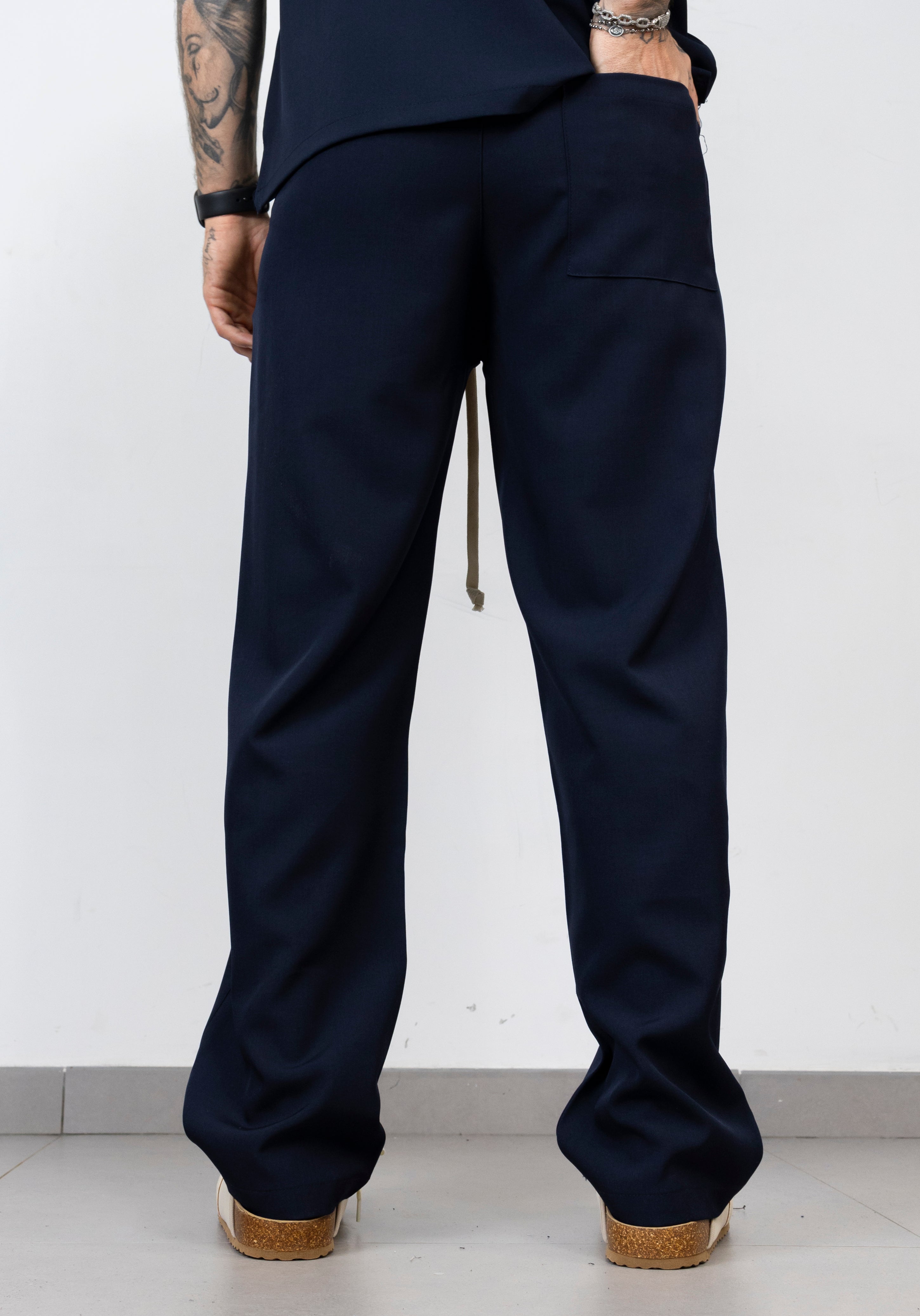 coordinato con polo zip