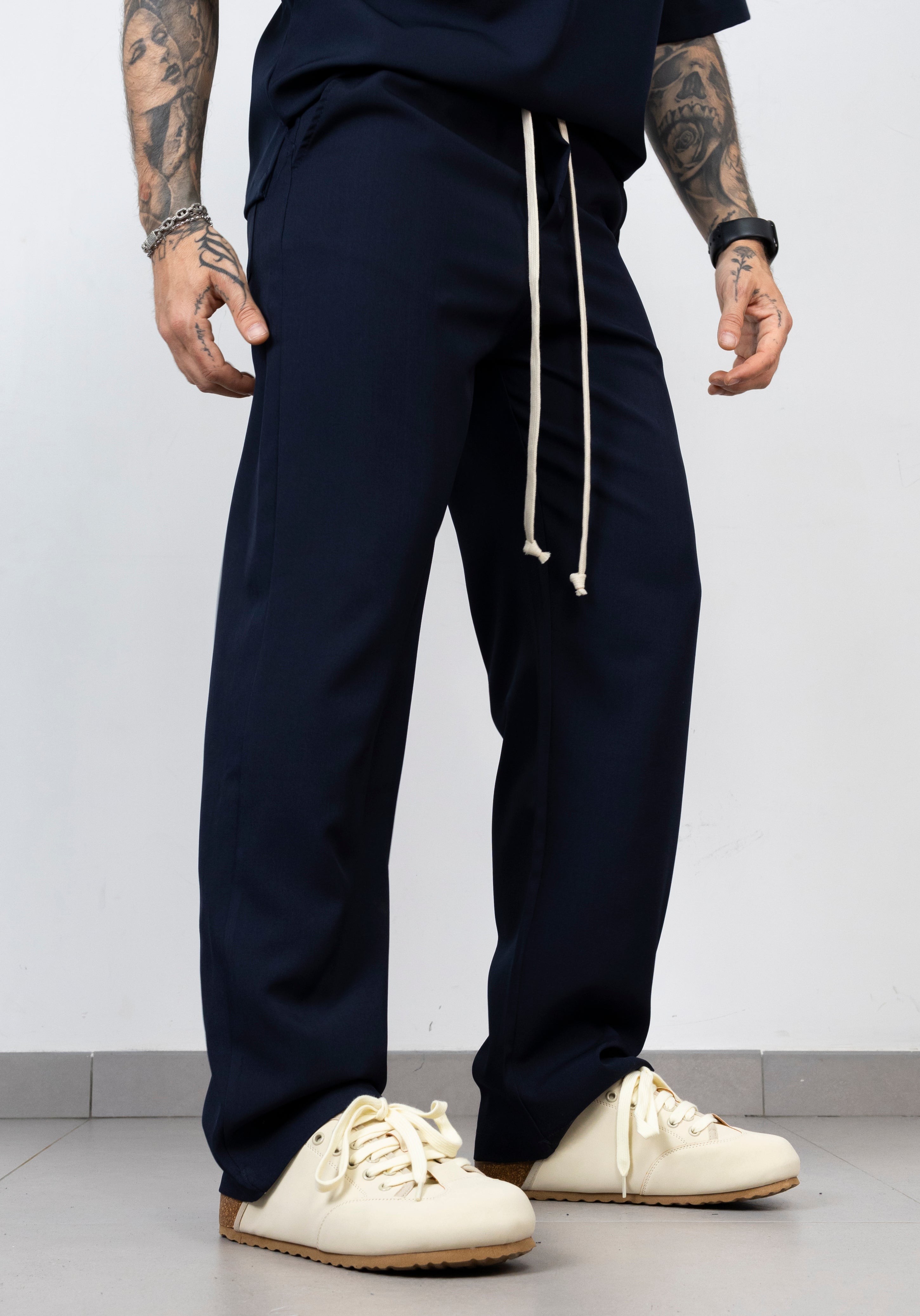 coordinato con polo zip
