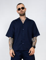 Camicia in lino mezza manica