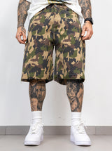 Bermuda Uomo Camouflage Oversize