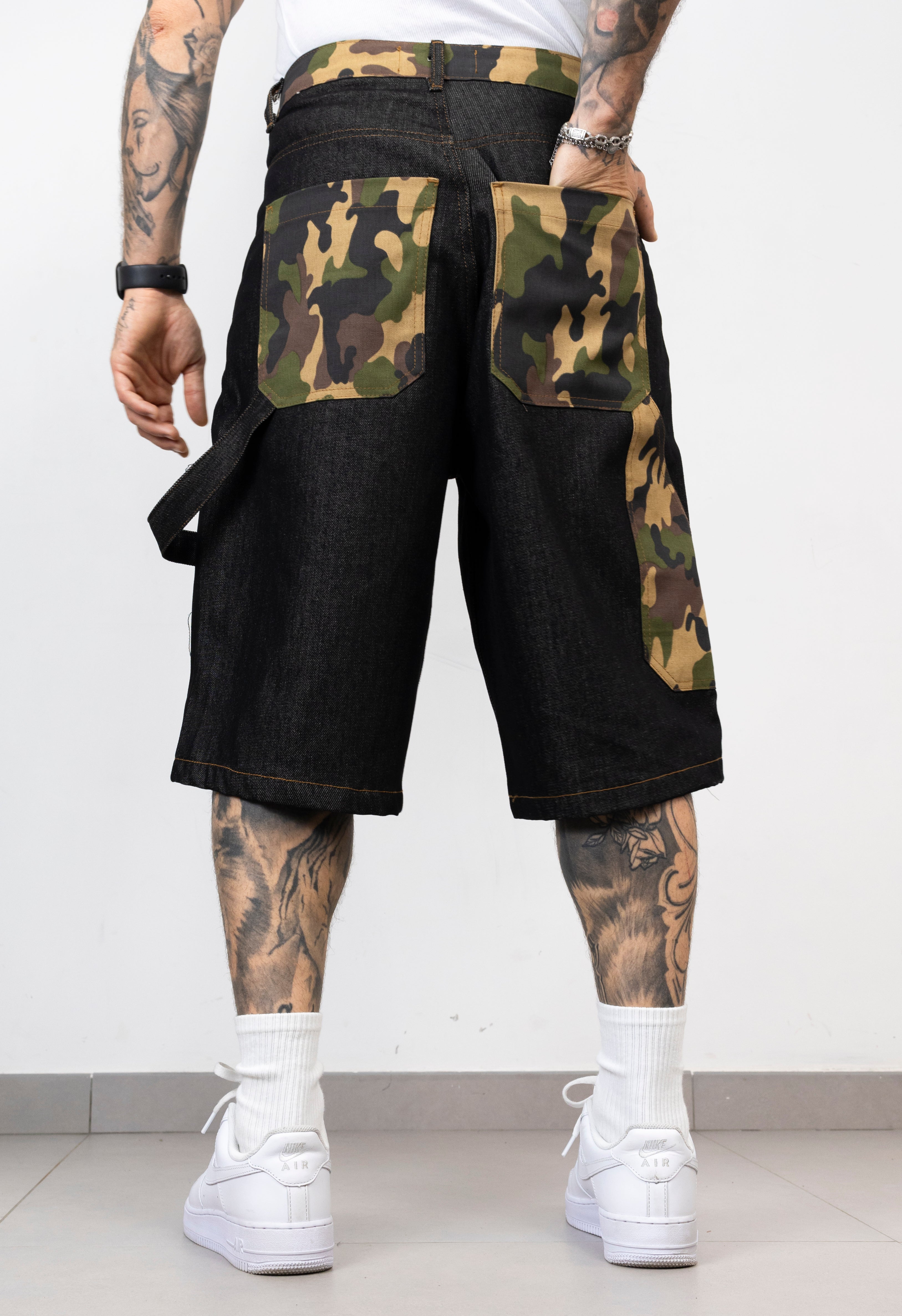 Coordinato Denim Camouflage Uomo