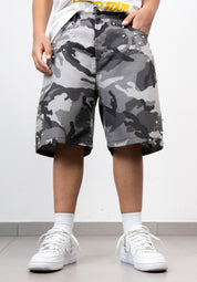 Bermuda Kids Camouflage con Perle e Strass