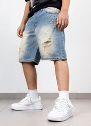 Bermuda Junior Denim Destroyed