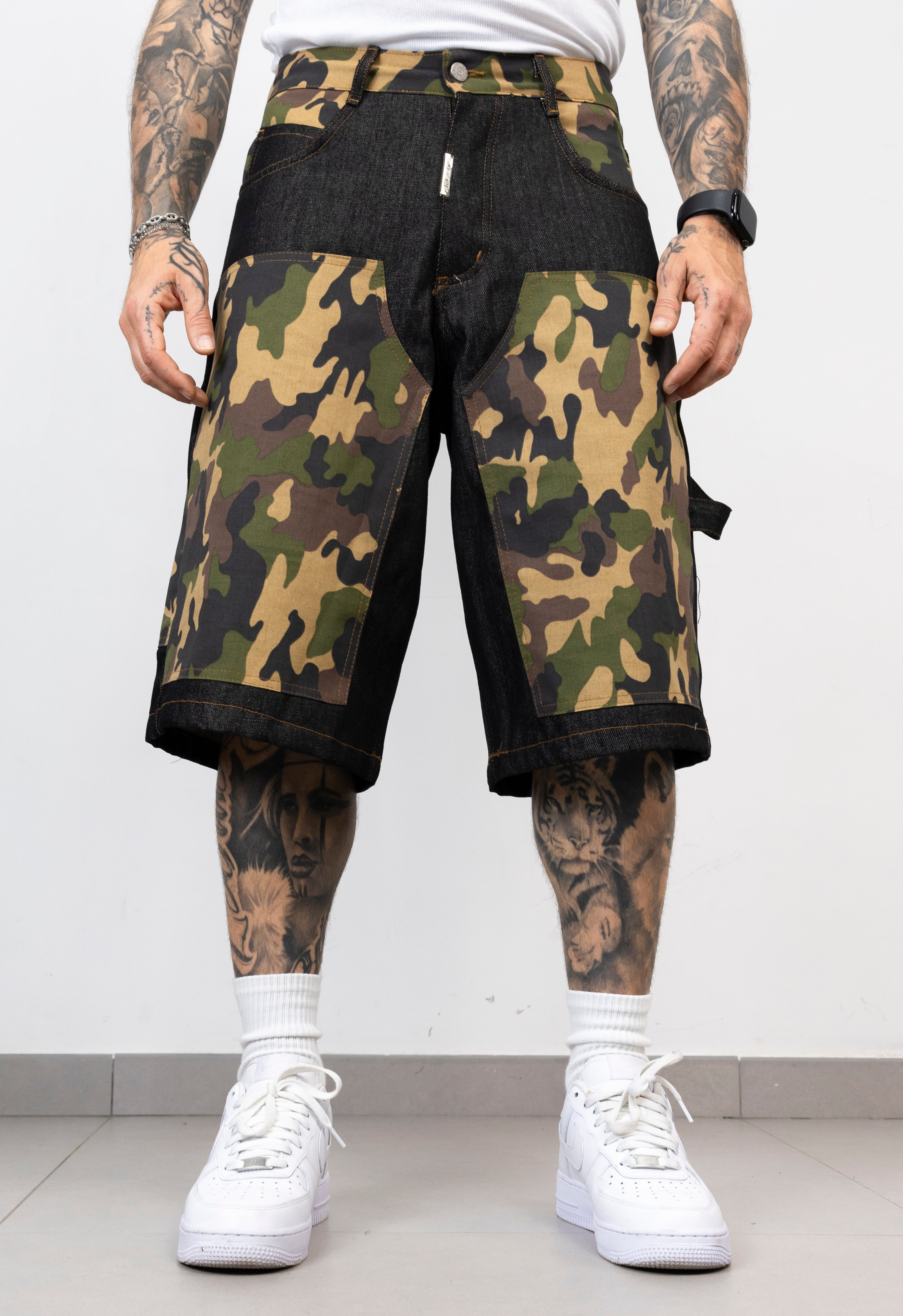 Coordinato Denim Camouflage Uomo