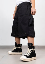 coordinato smanicato borchie junior