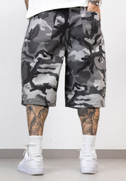 Bermuda Uomo Camouflage con Perle e Strass
