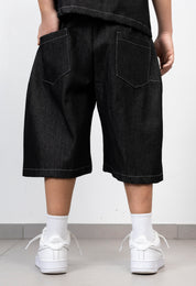 Coordinato Junior Denim Black Stripes
