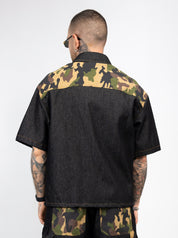 Coordinato Denim Camouflage Uomo