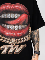 T-shirt mounth luxury