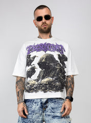 T-Shirt Crop Full Graphic