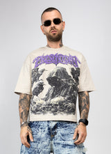 T-Shirt Crop Full Graphic
