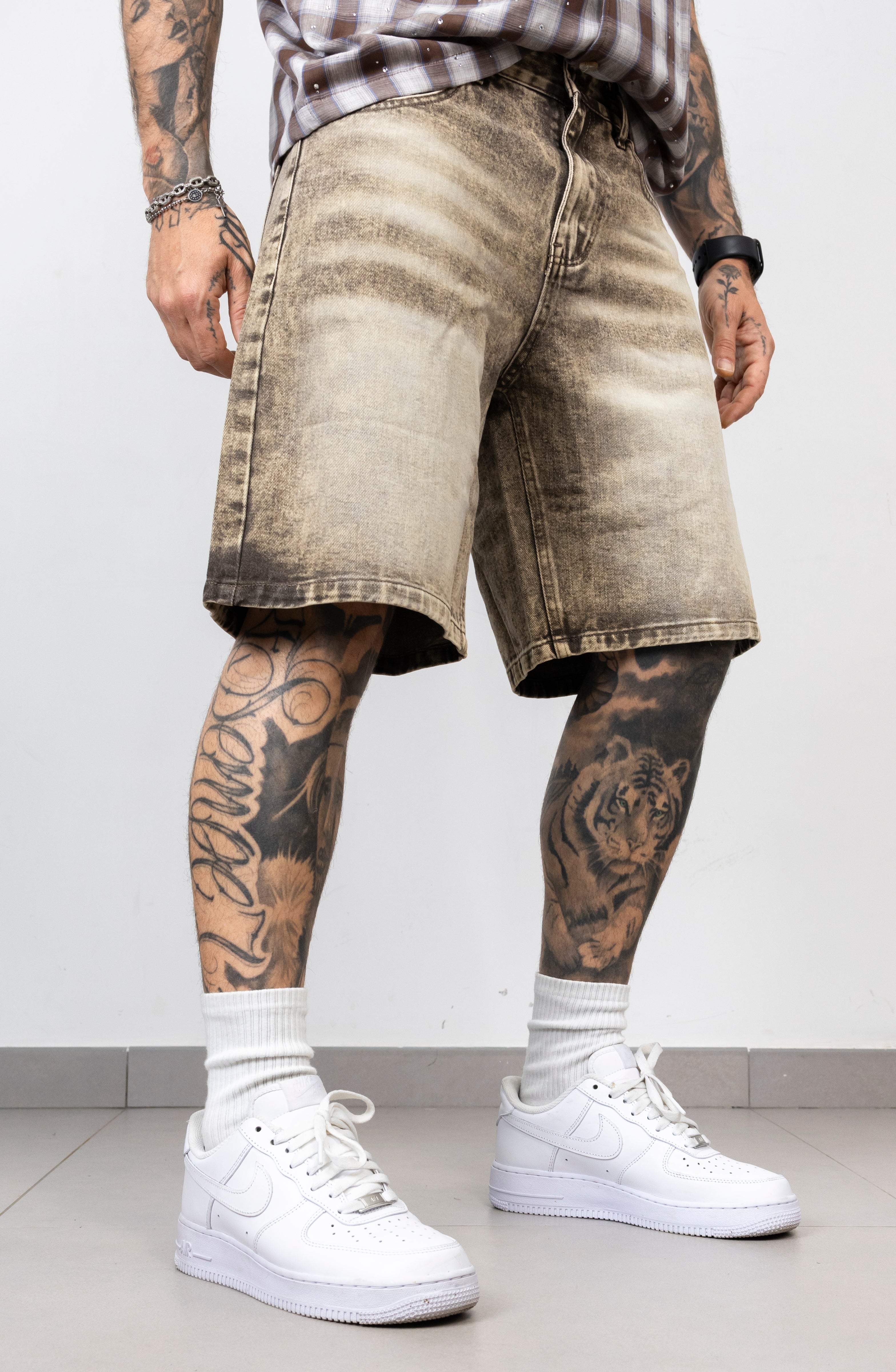 Bermuda Denim  Washed