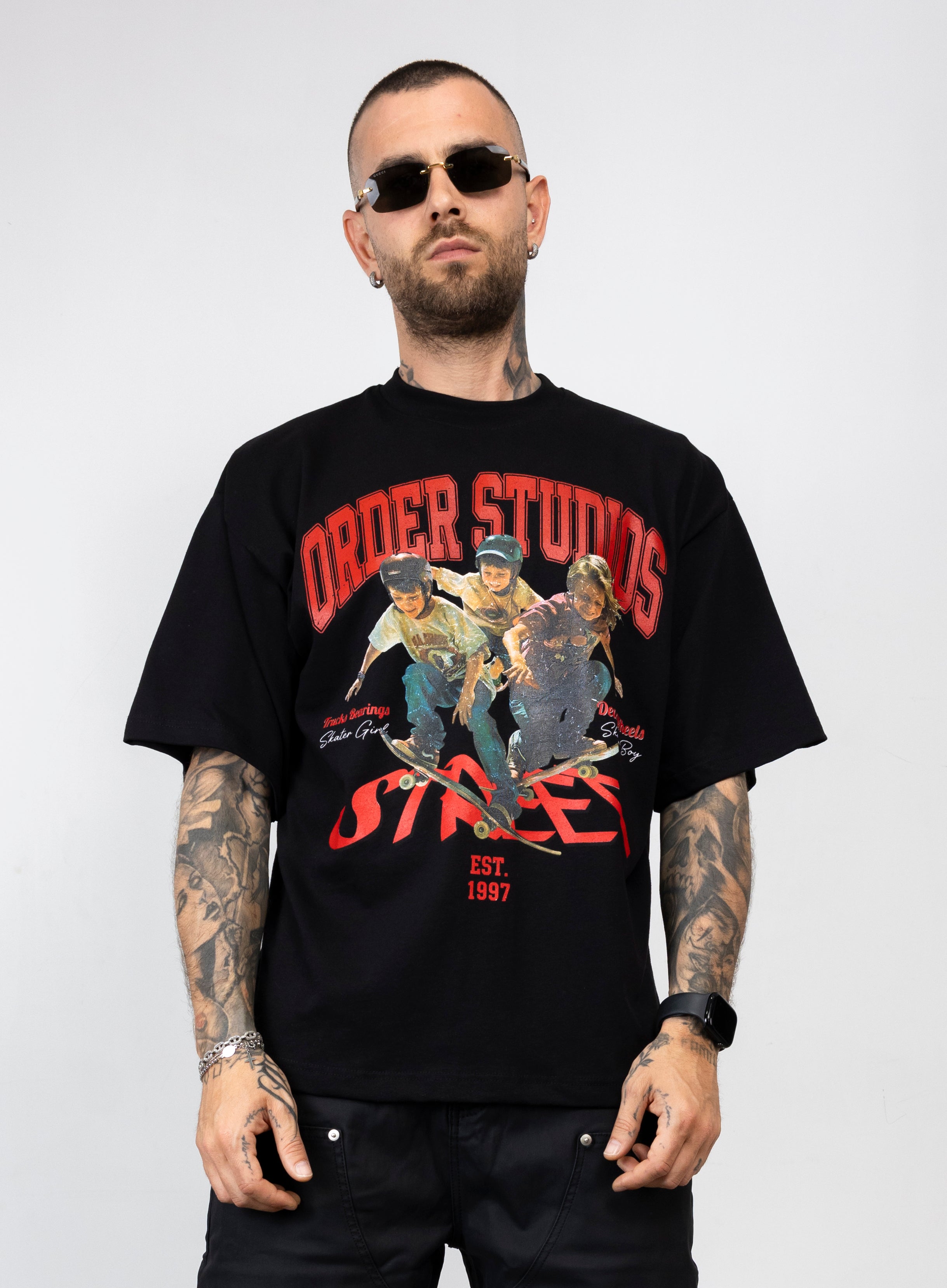 T-Shirt Oversize ORDER Studios Skate