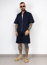 Coordinato zip con bermuda