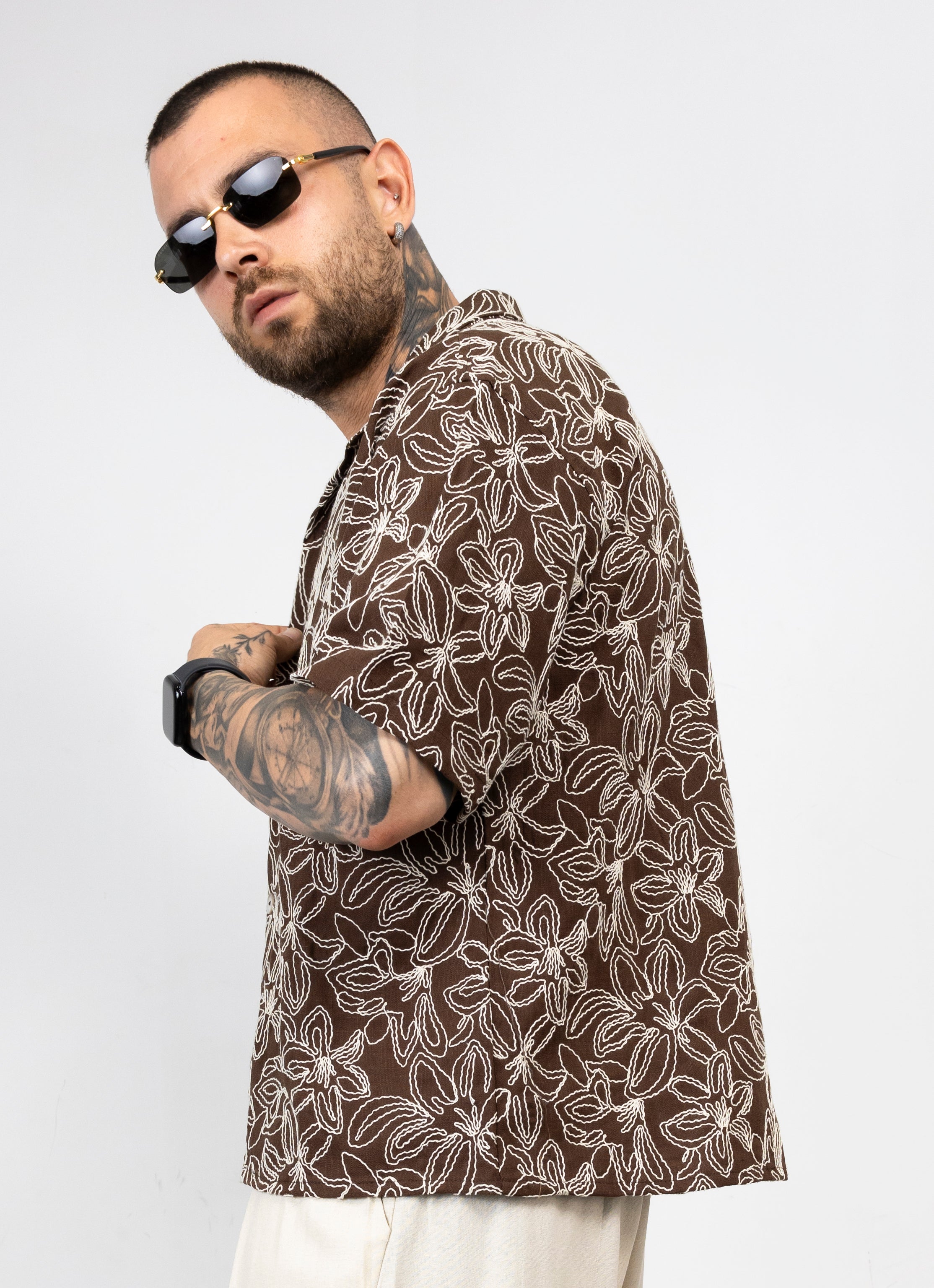 Camicia  Fantasia Floreale