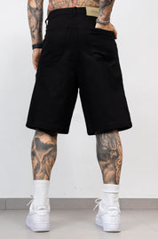Bermuda Oversize con Rivetti