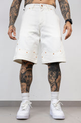 Bermuda Oversize con Rivetti
