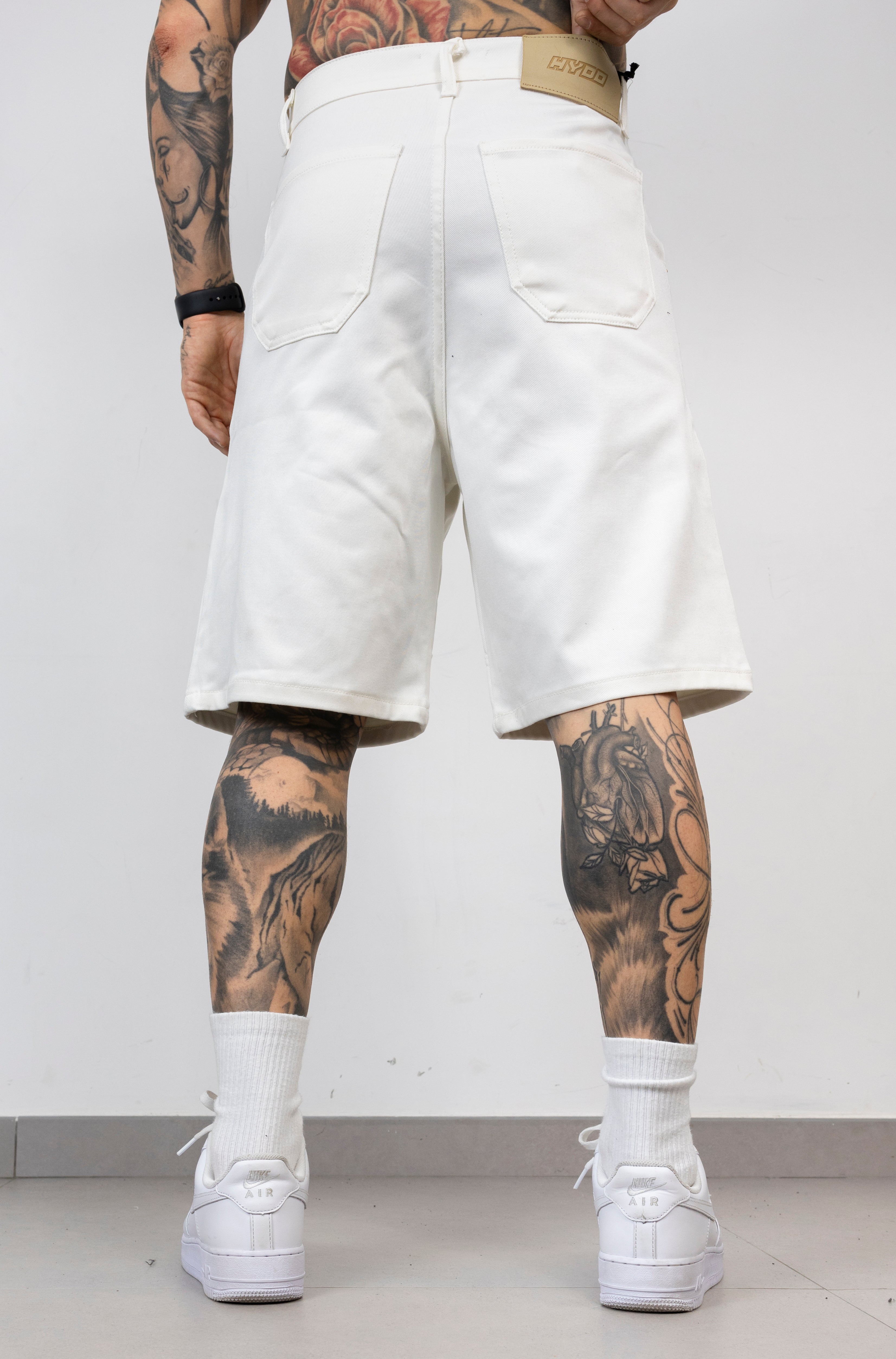 Bermuda Oversize con Rivetti