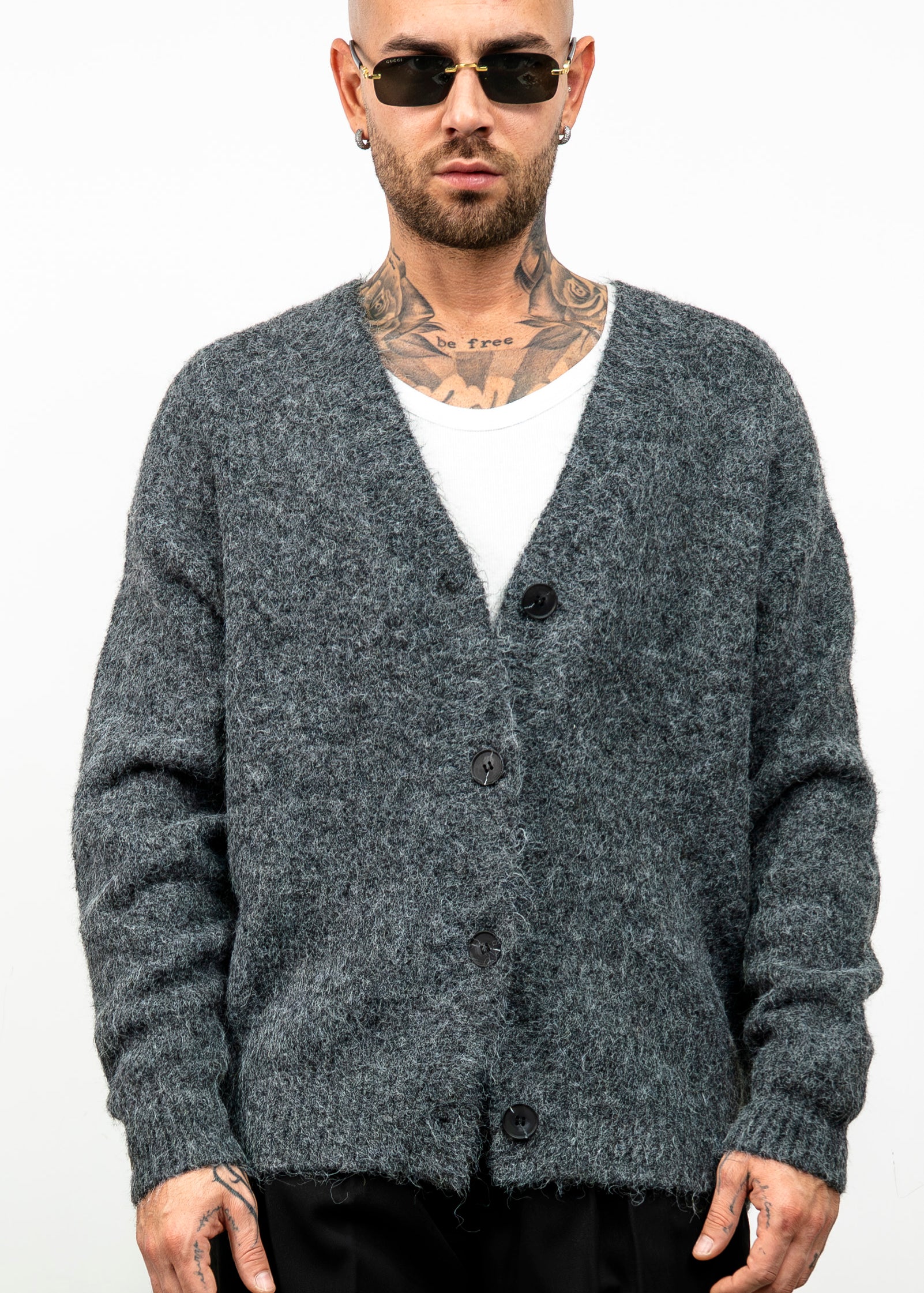 Cardigan peluche