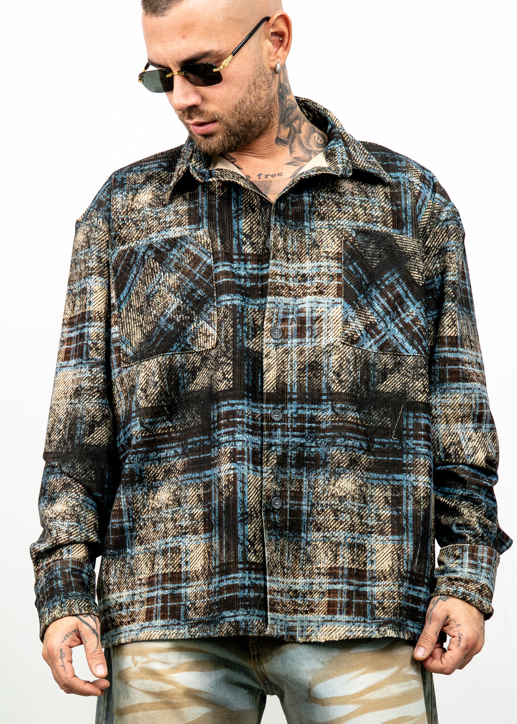 Camicione millerighe fantasy