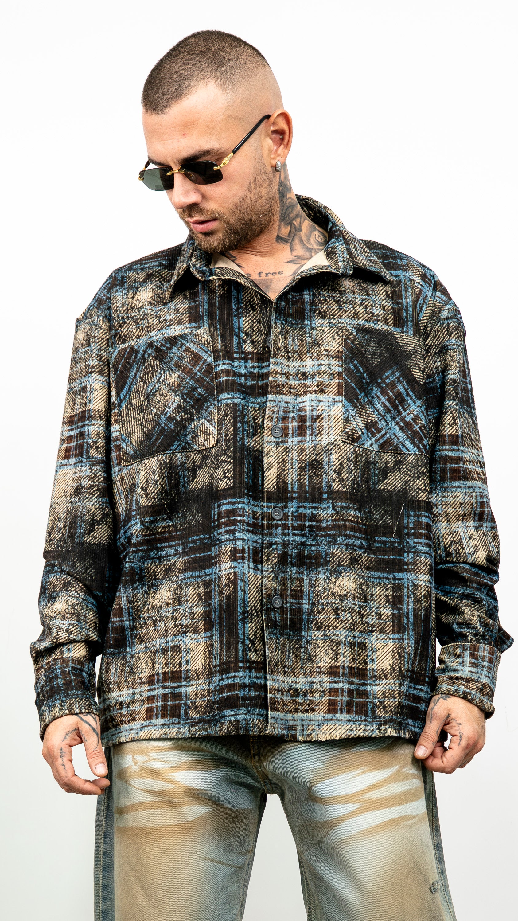 Camicione millerighe fantasy