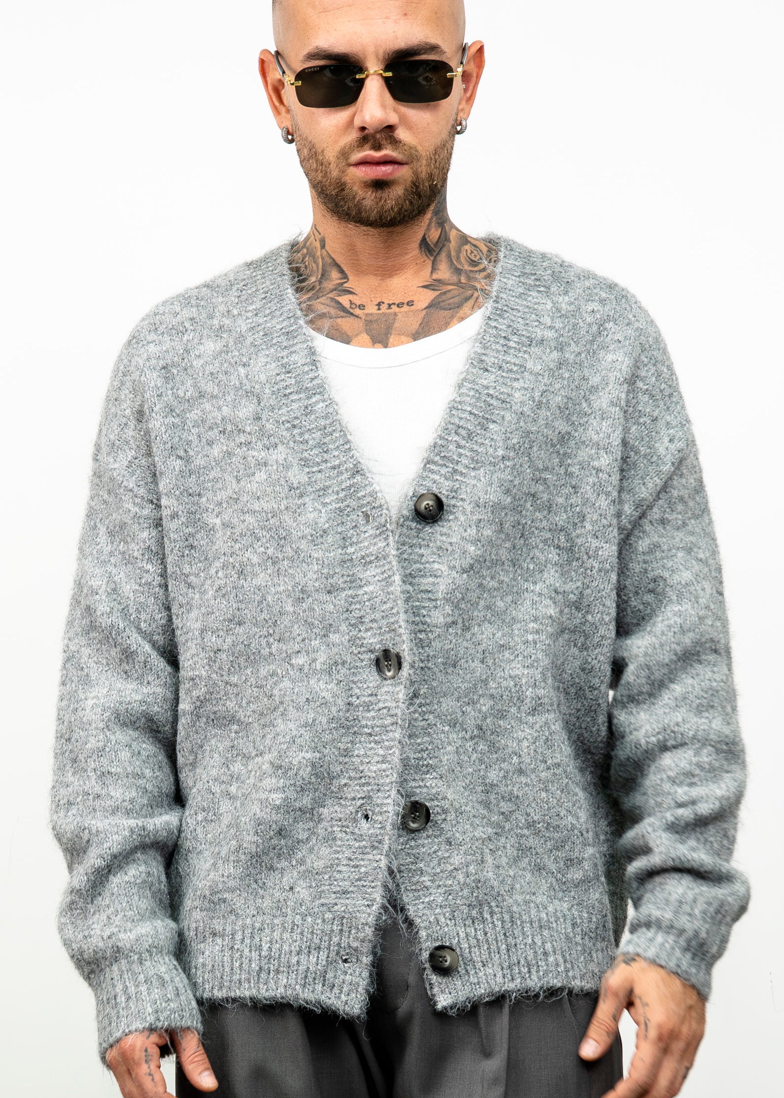 Cardigan peluche