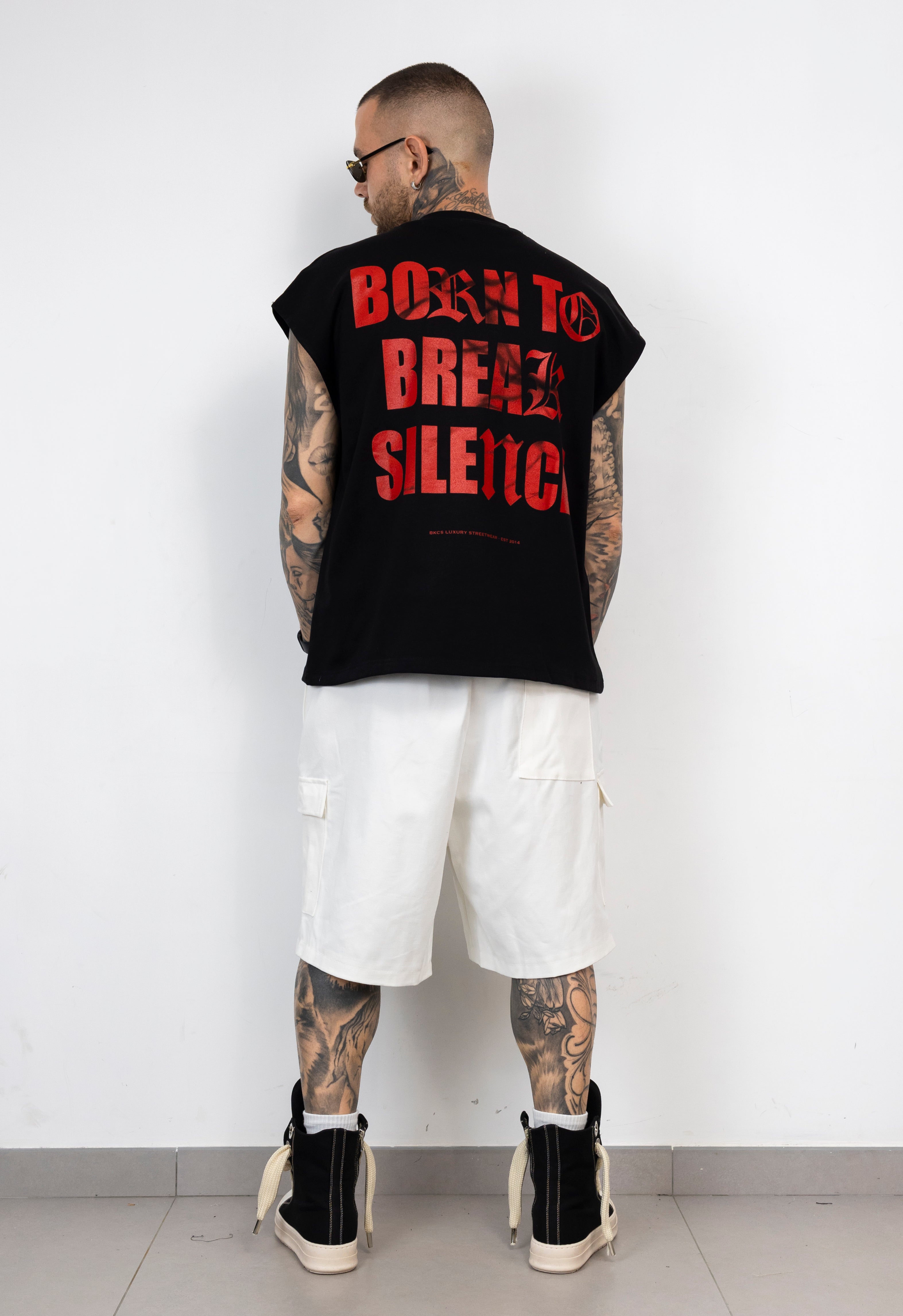 T-Shirt Oversize "Born To Break Silence"