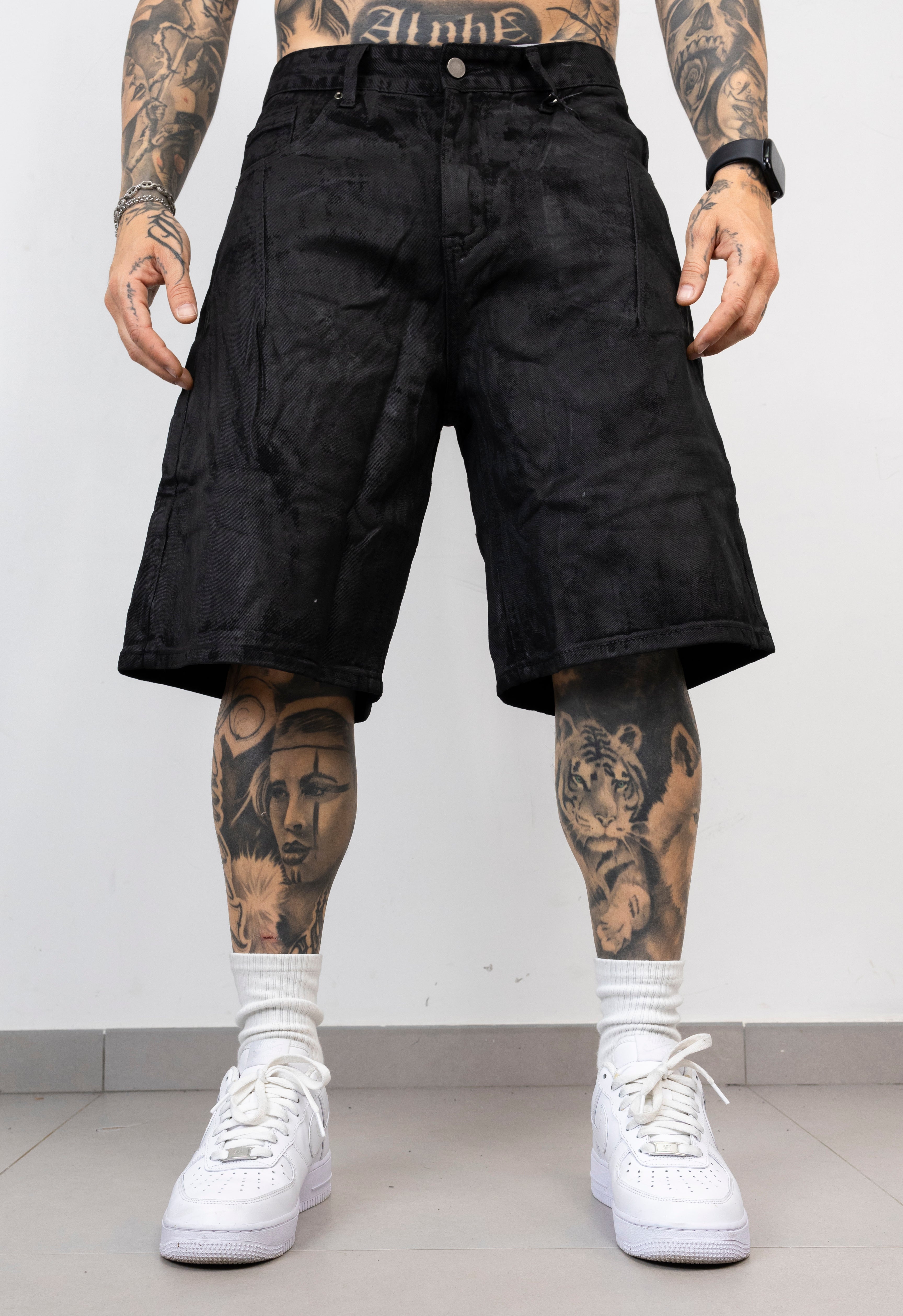 Bermuda Denim spalmato 2.0